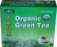 (image for) Orangic Green Tea 100 tea bags