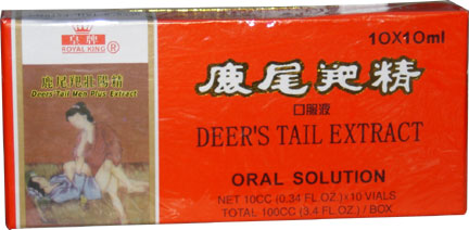 (image for) Deer's Tail Extract, 10 x 10 ml