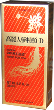 (image for) Korea Ginseng Extract for tea, with root, 8 oz