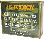 (image for) Foojoy China Green Tea 100 bags