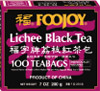 (image for) Foojoy Lichee Black Tea 100 tea bags