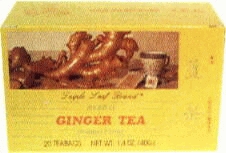 (image for) Ginger Tea, 100% pure ginger, 20 bags