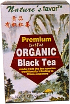 (image for) Nature's favor Organic Black Tea, 16 bags