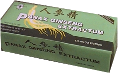 (image for) Panax Ginseng Extract, GREEN BOX 30x10 ml