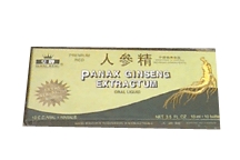 (image for) Panax Ginseng Extract, alcohol free, 10 x 10 ml