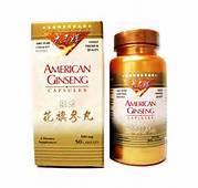 (image for) American Ginseng Capsules 100 capsules/ bottle