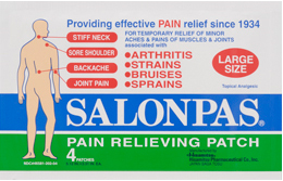 (image for) Salonpas Large, 4 pieces