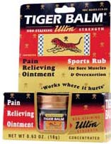 (image for) Tiger Balm Ointment, ultra strength, non-staining, 18 grams, 0.63 oz